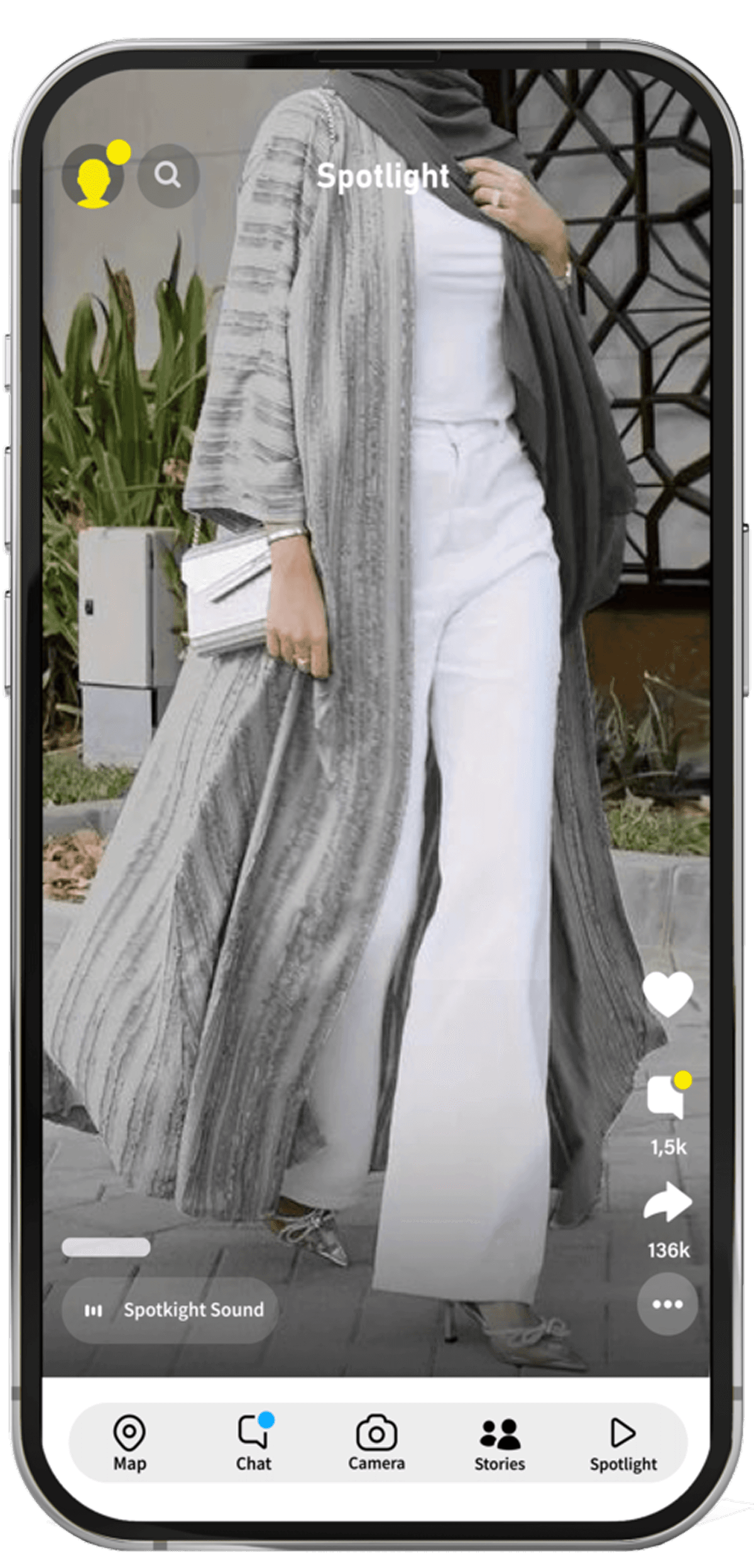 Example of user-generated content